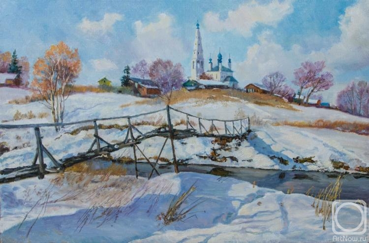 Volkov Vladimir. Peal, chime.winter