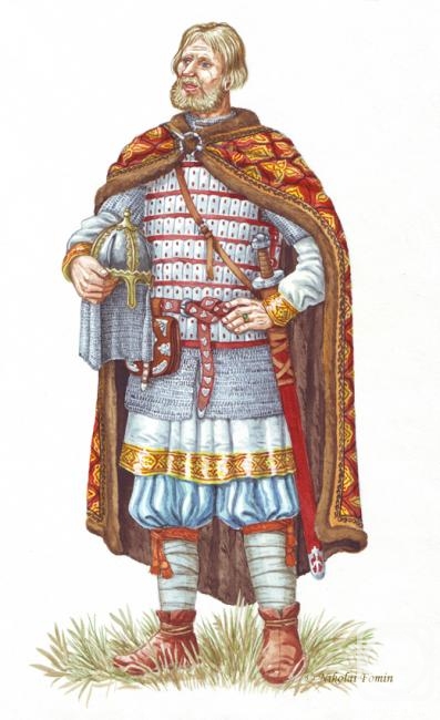 Fomin Nikolay. Russian prince, X c