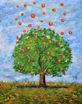 Apples fall into the sky 1. Kalikov Timur
