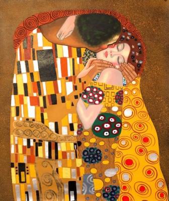 Kiss (copy of G.Klimt). Minaev Sergey