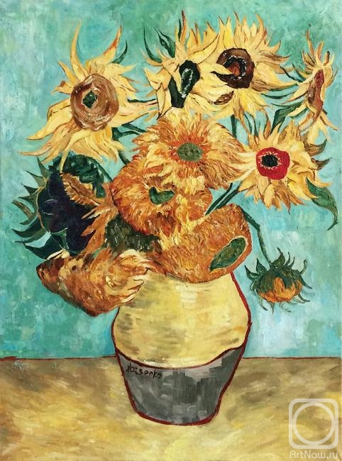 Yatsenko Aleksey. Sunflowers