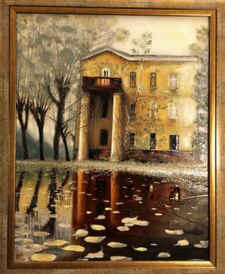 House in the old park. Amelkova Ninel