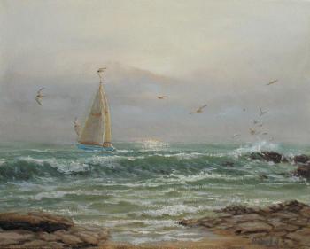 Caressing sea breezes. Panov Aleksandr