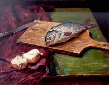 Still-life with a fish. Loukianov Victor