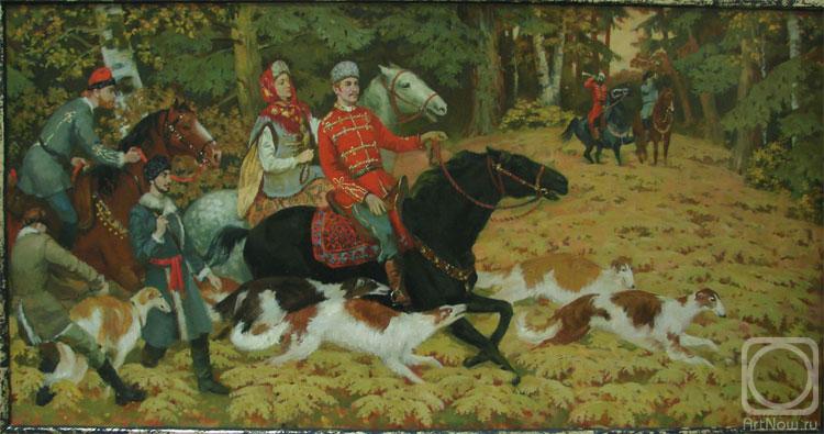 Dianov Mikhail. Departure for hunting