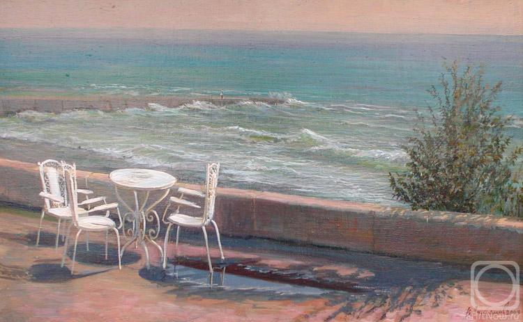 Loukianov Victor. Cafes at the sea