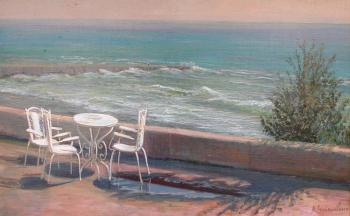 Cafes at the sea. Loukianov Victor