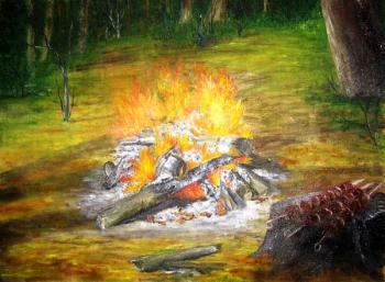 Fire (Fire Wood). Peschanaia Olga