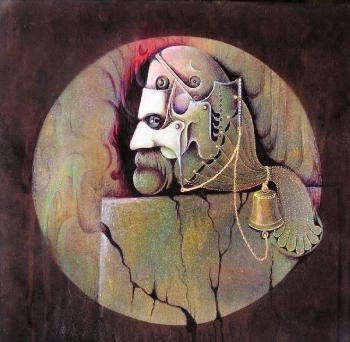 Shaky pedestal (artist's mask). Siproshvili Givi