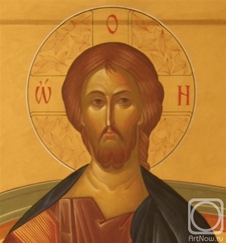 Kutkovoy Victor. Saved by the Almighty (Pantokrator). Face