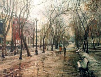 Spring in Tsvetnoi Boulevard. Loukianov Victor