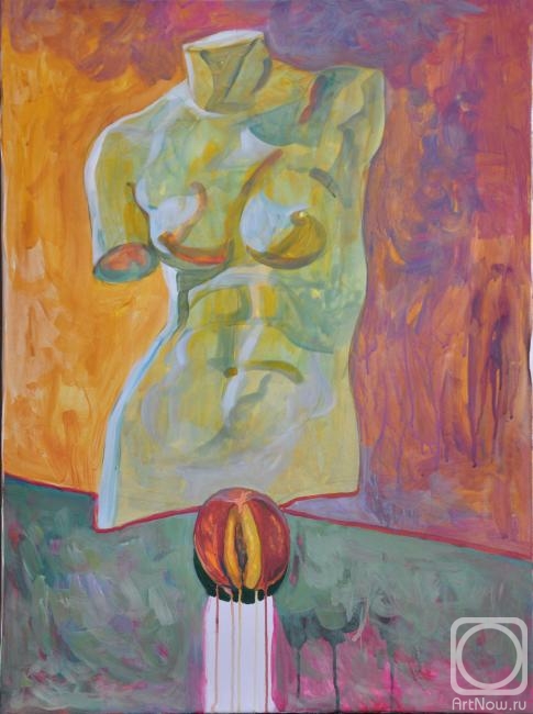 Frolova Alina. Venus and peach
