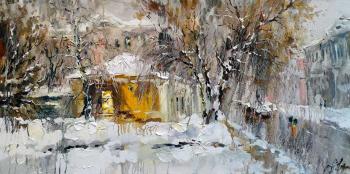 Winter at Gospitalnaya Street. Charina Anna