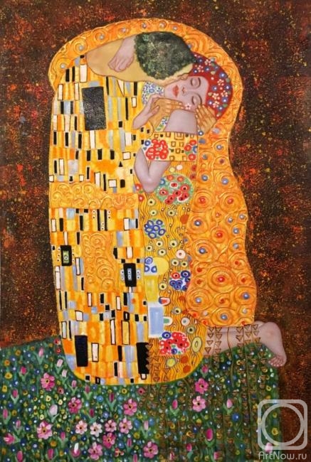 Smorodinov Ruslan. Kiss. copy G.Klimt