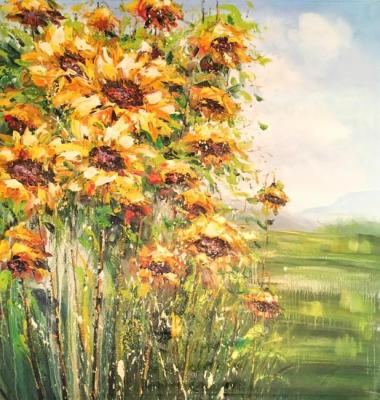 Sunflowers. Garcia Luis