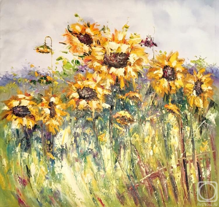 Garcia Luis. Sunflowers