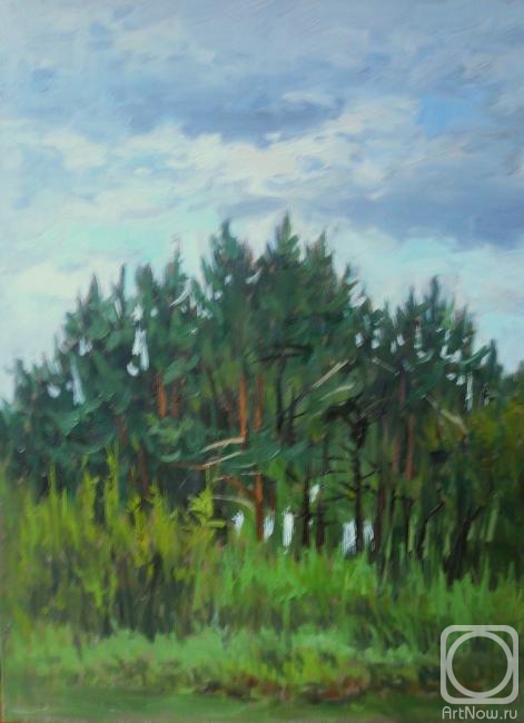 Toporkov Anatoliy. Pines (etude)
