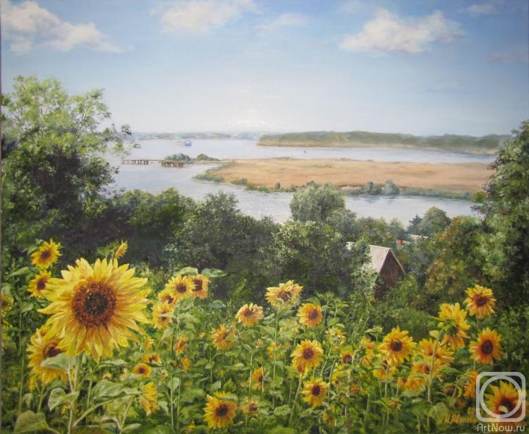 Ivanova Nadezhda. Sunflowers