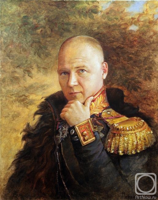 Nekrasov Evgeny. male portrait