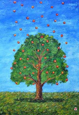Apples fall into the sky 3. Kalikov Timur