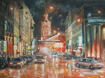 Night palette of the city (). Razzhivin Igor