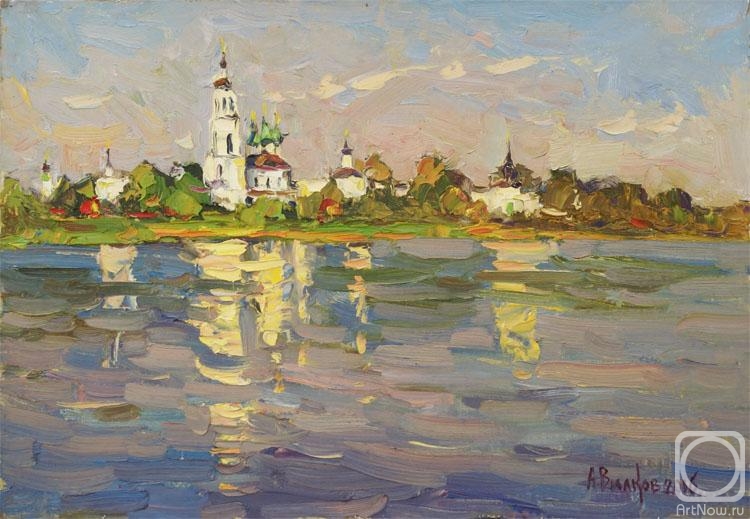Vikov Andrej. Monastery on the Volga
