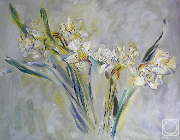 Sechko Xenia. Daffodils are beautiful