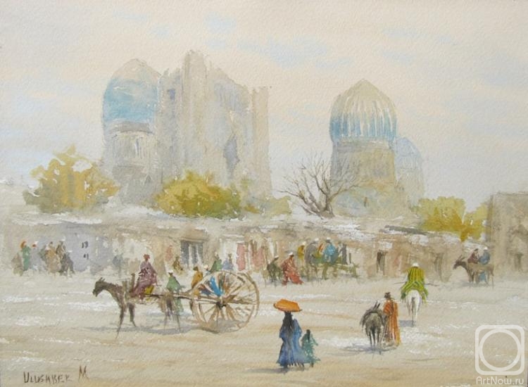 Mukhamedov Ulugbek. In Samarkand