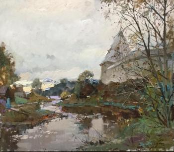 Old Ladoga. View of the castle. Lukash Anatoliy