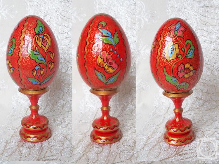 Razumova Lidia. Painted Easter egg (4)