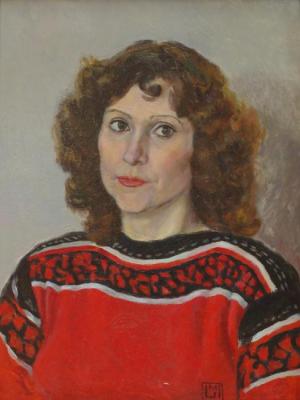 Portrait of Tatiana. Li Moesey