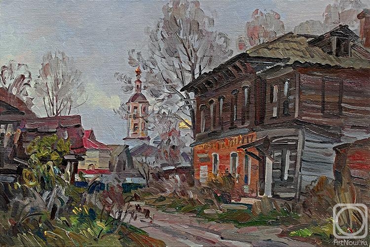 Zhlabovich Anatoly. House by the road