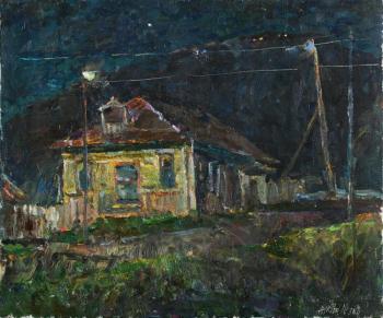 Friday evening (Village Lights). Zhukova Juliya