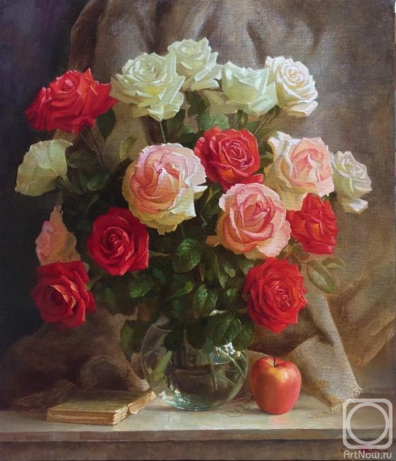 Mamaziyaev Alik. With a history of bouquet