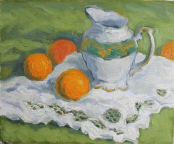 Still life with embroidery