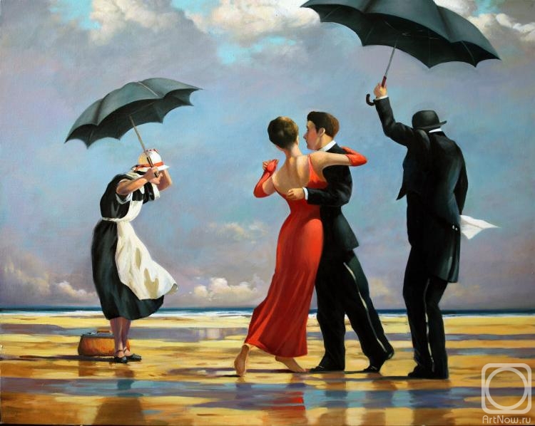 Mescheriakov Pavel. The Singing Butler by Jack Vettriano