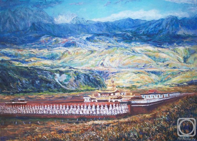 Zhukov Alexey. Monastery in Tibet