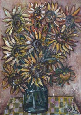 Sunflowers. Pomelova Innesa