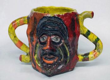 Mug "Two-faced Janus". Pomelov Fedor