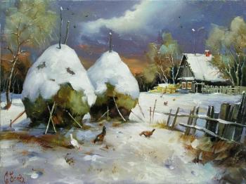 Before the blizzard. Boev Sergey