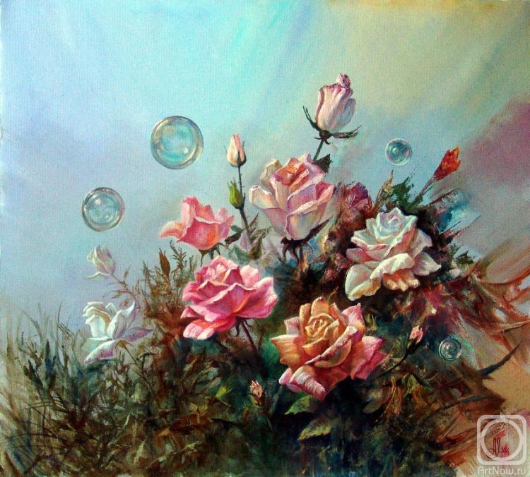 Leushin Anatoliy. Morning of roses