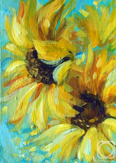 Gerasimova Natalia. Sunflowers