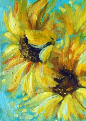 Sunflowers. Gerasimova Natalia