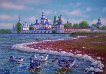 Geese from the Kirillo-Belozersky monastery. Kulagin Oleg