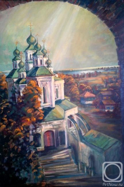 Gorbunova Marina. Warm light (View from the bell tower of the Resurrection Military Cathedral)