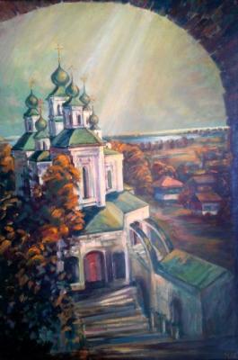 Warm light (View from the bell tower of the Resurrection Military Cathedral). Gorbunova Marina