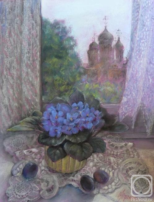 Yurtchenko Olga. Violets bloomed