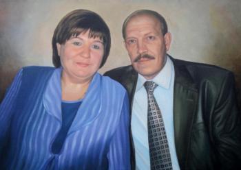 Portrait of a married couple. Voronkin Sergey