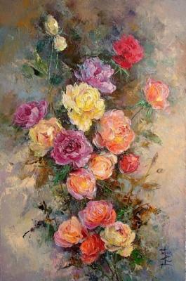 Lovely Roses Weaving. Ostraya Elena