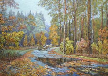 Forest Road (Road In Forest). Panov Eduard